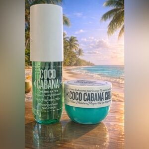 ✨ EXTREMELY RARE Coco Cabana Set – Discontinued Cream! ✨